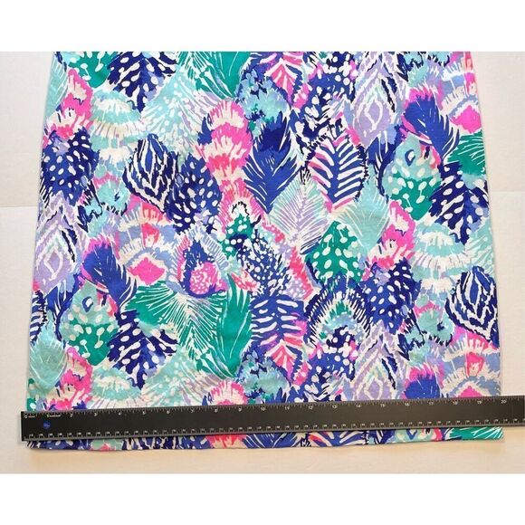 Lilly Pulitzer Beacon Dress Long Sleeve Quill Out V Neck Wm Size Small FLAWLESS - Picture 8 of 11